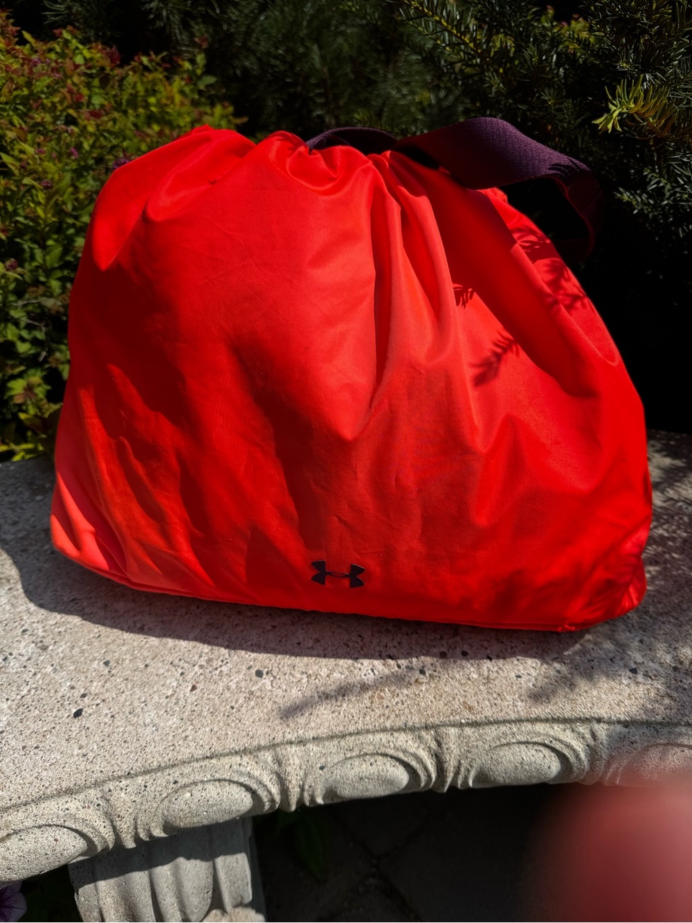 Under Armour Red Men's Duffle Bag - Lightweight Gym Bag